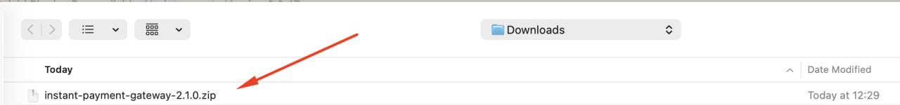 Select the downloaded plugin file screenshot